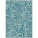 Addison Rugs Chantille ACN654 Turquoise 8 x 10 Indoor Outdoor Area Rug Easy Clean Machine Washable Non Shedding Bedroom Entry Living Room Dining Room Kitchen Patio Rug