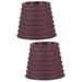 2 Pack Rubber Boot Swimming Pool Accessories Base for Garden Umbrella Parasol Fixing