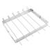 1 set of Stainless Steel Barbecue Rack Simple BBQ Rack Barbecue Accessory
