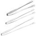 3 Pcs Barbecue Tongs Buffet Dessert Clamp Outdoor Cooking Tong Kitchen Clips Korean Bbq Grill Tongs Korean Tongs