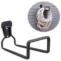 Dgankt Storage Bins Hose Holder Wall Mount - Heavy Duty Water Hose Holder - Hose Reel Holds Up To 150Ft- Durable Hooks For Garage & Outside