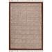 Casavani Hand Block Printed Cotton Dhurrie Brown Living Room Carpets Indoor Outdoor Rug Home Decor Kilim 10x16 feet