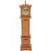 TOYMYTOY 1Pc Mini Grandfather Clock Model Decorative Floor Clock Retro Mini House Toy