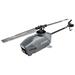Nebublu Remote Control Helicopter without Aileron 2.4GHz 8K Optical Gyroscope Drone