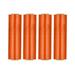 SSBM Cast Hand Stretch Wrap Tinted Orange Color 18 Inch x 1500 Ft x 47 Gauge - 4 Rolls