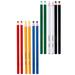 12Pcs Wax Marker Pens Portable Crayon Pencils Colorful Grease Pencils Drawing Pencils