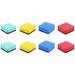8 Pcs Magnetic Dry Erase Eraser Whiteboard Glass School Office 8pcs Erasers for Teacher Chaiers Refriderator Storage Markers Accessories