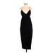 Vena Cava Cocktail Dress - Midi: Black Dresses - Women's Size 4