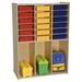 Wood Designs Contender 21 Compartment Cubby with Bins