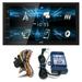 JVC KW-M150BT Digital Media Receiver featuring 6.8 WVGA Capacitive Monitor with PAC SWI-RC Steering Wheel Interface