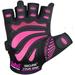 Women Gym Gloves - MIMI - Protect Your Hands & Improve Your Grip - Pink & Black Weightlifting Gloves - Easy to Pull On & Off - Adjustable Fit