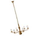 Model Chandelier Candle Lamp Mini Ceiling Lamp Sand Table Decorative Lamp Miniatures Sand Table DIY Materials