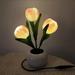 LOOPSUN Valentines Day Savings Clearance 2024! Led Table Lamp Imitation Flower Shaped Led Night Lamp Table Lamp Decoration In Family Bedroom Suitable For Gifts Table Small Night Lamp In Bedroom