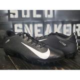 Nike Vapor Untouchable Speed Black/White Low Football Cleats AO3034-011 Men 16