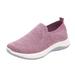 Ierhent Woman s Walking Shoes Womens Sperry Shoes Women Running Shoes Lightweight Tennis Shoes Non Slip Gym Workout Shoes Breathable Mesh Walking Womens Sneakers Purple 39
