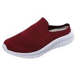 Ierhent Women Walking Shoes Sperry Womens Shoes Womens Walking Tennis Shoes Fashion Slip on Comfortable Lightweight Memory Foam Casual Sneakers for Running Gym Workout Nurse Red 42