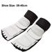 1 pair Taekwondo Training Boxing Foot Protector Gear Martial Arts Fight Muay Thai Kung Fu Tae Kwon Do Feet Protector Foot Support for Men Women Kids Children