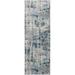 Mark&Day Area Rugs 2x7 Englum Modern Teal Runner Area Rug (2 7 x 7 7 )