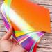 origami paper 100 Pcs Pearly Glitter Two-sided Origami Colors Paper Cuttings Square Paper Crane Paper Folding Manual Paper Cutting for DIY Craft (10CM 20CM Style 50 for Each)