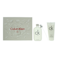 Calvin Klein Ck One Eau De Toilette 200ml + Body Lotion 200ml Gift Set