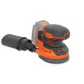 BLACK+DECKER 18V Cordless Random Orbital Sander with Sanding Sheet (battery not included) (BDCROS18N-XJ)