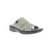 Wide Width Women's Gertie Sandals by Propet in Lily Pad (Size 11 W)