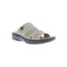 Wide Width Women's Gertie Sandals by Propet in Lily Pad (Size 8 W)