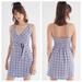 Urban Outfitters Dresses | Nwt Uo Lavender Belted Plaid Wrap Dress | Color: Purple | Size: Xs