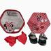 Disney Accessories | Minnie Mouse Accessory Set Baby Girl | Color: Black/Red | Size: Osg