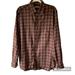 Burberry Shirts | Burberry London Men’s Plaid Brown Red Button Shirt Sz L | Color: Brown/Red | Size: L