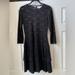 Michael Kors Dresses | Michael Kors Tiered Sequined Midi Dress | Color: Black | Size: S