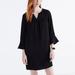 Madewell Dresses | Madewell Starland Bell Sleeve Dress M | Color: Black | Size: M