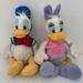 Disney Toys | Disney's Daisy Duck & Donald Duck 10" Plush Collectible Stuffed Animals | Color: White/Yellow | Size: Os