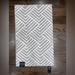 Ralph Lauren Bath | Lauren Ralph Lauren Bath Rug Grey White Geometric 21x 34” Anti- Slip Cotton Nwt | Color: Gray/White | Size: Os