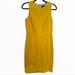 J. Crew Dresses | J Crew Sheath Dress In Bi-Stretch Cotton In Bright Yellow | Color: Yellow | Size: 4