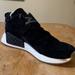 Adidas Shoes | Adidas Boost Lace Up Mens Size 9.5 Sneakers Casual Shoes Black Suede 675001 | Color: Black | Size: 9.5