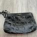 Coach Bags | Coach Black Embossed C Patent Leather Small Wristlet Wallet | Color: Black | Size: Os