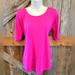 Columbia Tops | Columbia Sportswear Women's Fuchsia Athletic Shirt Size Xl Criss Cross Back ^ | Color: Pink/Purple | Size: Xl