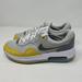 Nike Shoes | Nike Air Max Motif Dh9388-001 Youth 6 / Women 7.5 Grey / Yellow | Color: Gray/Yellow | Size: 7.5