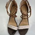Michael Kors Shoes | Make: Michael Kors Brand New Without Tags, Size 9.5 | Color: Brown/White | Size: 9.5