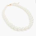 J. Crew Jewelry | J. Crew Faux Pearl Necklace | Color: Gold | Size: Os