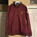 Adidas Jackets & Coats | Adidas - Men’s Team Issued Arizona State Sun Devils 1/4-Zip - Burgundy/Maroon | Color: Red | Size: M