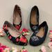 Torrid Shoes | 2 For 1! Torrid Floral Embroidered Ballet Flats & Jeweled Ballet Flats, 9w | Color: Black/Red | Size: 9w