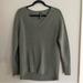 Athleta Sweaters | Athleta Merino Wool Blend Olive Green V-Neck Sweater Sz Small | Color: Green | Size: S