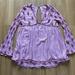 Free People Tops | Free People Women’s Size Large Embroidered Gauze Babydoll Tunic Top | Color: Purple | Size: L