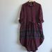 Free People Dresses | Free People Stripped Shirt Dress | Color: Blue/Red | Size: M