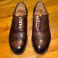 Gucci Shoes | Gucci - Cap Toe Dress Shoes - Men’s Size 7 (Us) - Brown | Color: Brown | Size: 7