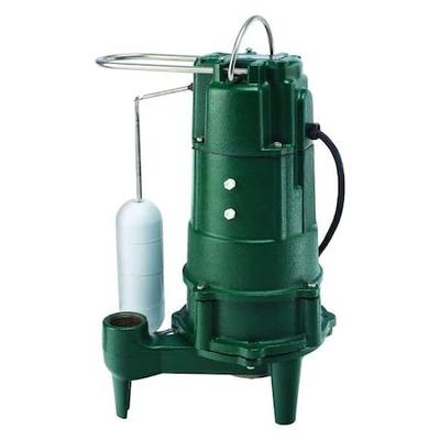 ZOELLER 807-0001 Grinder Pump,11.0 Amps,Carbon/Ceramic