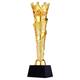 Honor crown Gold-plated Trophy Award Resin Trophy Desktop Ornaments, Free Engraving Creative Gift Trophies