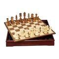 UNbit Chess Game Set Chess Set Chess Board Set Chess Board Game Chess，Wooden Set Birch Pieces Storage Chessboard，Strategy Chess Board Game Chess Board Game Chess Game Chess (Size : 30 * 30 * 4cm)